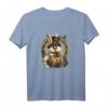 White Rabbit Vintage Steampunk T-Shirt  Einzigartiges Geschenk für Rabbit- und Steampunk-Liebhaber zu Weihnachten & Geburtstag