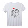 Jack Russell Terrier Liebe Frauchen Hunde Geschenkidee T-Shirt  Lustiges Hundemotiv für Hundehalter, Familie & Freunde zum Geburtstag, Weihnachten & Muttertag
