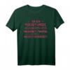 Ich bin Teilzeit Engel, Hexe, Teufel und Vollzeit Verrückte T-Shirt  Lustiges Geschenk für Männer und Frauen zu Geburtstag, Muttertag, Vatertag & Weihnachten
