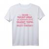 Ich bin Teilzeit Engel, Hexe, Teufel und Vollzeit Verrückte T-Shirt  Lustiges Geschenk für Männer und Frauen zu Geburtstag, Muttertag, Vatertag & Weihnachten