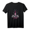 Lustiges Sekt T-Shirt für Damen mit Spruch 'Die tut nix die will nur Sekt'  Perfektes Geschenk für Sektliebhaberinnen & Feiern