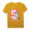 Ich Bin Schon 5 Jahre Einhorn Shirt  Geschenk zum Geburtstag für Mädchen, Kinder T-Shirt mit Regenbogen und Einhorn Design
