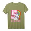 Ich Bin Schon 5 Jahre Einhorn Shirt  Geschenk zum Geburtstag für Mädchen, Kinder T-Shirt mit Regenbogen und Einhorn Design