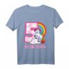 Ich Bin Schon 5 Jahre Einhorn Shirt  Geschenk zum Geburtstag für Mädchen, Kinder T-Shirt mit Regenbogen und Einhorn Design