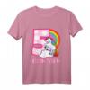 Ich Bin Schon 5 Jahre Einhorn Shirt  Geschenk zum Geburtstag für Mädchen, Kinder T-Shirt mit Regenbogen und Einhorn Design