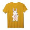 Hasen Liebe Hase Kaninchen Mädchen Damen T-Shirt  Süßes Geschenk für Tierliebhaber, Kinder & Familien zu Ostern, Geburtstag & Weihnachten