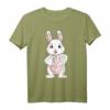 Hasen Liebe Hase Kaninchen Mädchen Damen T-Shirt  Süßes Geschenk für Tierliebhaber, Kinder & Familien zu Ostern, Geburtstag & Weihnachten