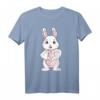 Hasen Liebe Hase Kaninchen Mädchen Damen T-Shirt  Süßes Geschenk für Tierliebhaber, Kinder & Familien zu Ostern, Geburtstag & Weihnachten
