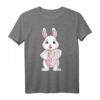 Hasen Liebe Hase Kaninchen Mädchen Damen T-Shirt  Süßes Geschenk für Tierliebhaber, Kinder & Familien zu Ostern, Geburtstag & Weihnachten