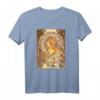 Alphonse Mucha Tierkreis Jugendstil T-Shirt - Elegantes Kunstmotiv für Kunstliebhaber & Sammler