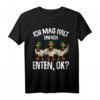 Ich mag halt Enten Damen T-Shirt - Lustiges Geschenk für Entenliebhaber zum Geburtstag & Weihnachten