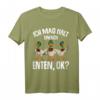 Ich mag halt Enten Damen T-Shirt - Lustiges Geschenk für Entenliebhaber zum Geburtstag & Weihnachten