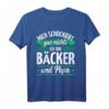 Papa Bäcker T-Shirt mit Lustigem Spruch  Perfekt für Bäcker mit Humor und originelle Backergeschenke