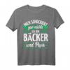 Papa Bäcker T-Shirt mit Lustigem Spruch  Perfekt für Bäcker mit Humor und originelle Backergeschenke