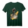Mountainbike MTB Downhill Fahrradfahrer E-Bike & Fahrrad T-Shirt  Perfekt für MTB, Freeride, Single Track & Outdoor-Abenteuer