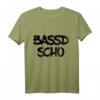 Cooles 'Bassd scho' Design für fränkische Bassisten - Lässiges T-Shirt als Geschenkidee für Musiker und Fränggisch Sprecher