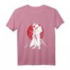 Retro Samurai Krieger T-Shirt mit Schwert - Japanisches Ninja Design für Samurai und Japan Fans, perfekt als Geschenk zu Geburtstag und Weihnachten