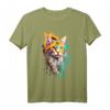 Splash Maine Coon Katze T-Shirt  Perfekte Geschenkidee für Katzen-Fans und Maine Coon Liebhaber