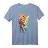 Splash Maine Coon Katze T-Shirt  Perfekte Geschenkidee für Katzen-Fans und Maine Coon Liebhaber