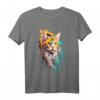 Splash Maine Coon Katze T-Shirt  Perfekte Geschenkidee für Katzen-Fans und Maine Coon Liebhaber