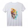 Splash Maine Coon Katze T-Shirt  Perfekte Geschenkidee für Katzen-Fans und Maine Coon Liebhaber