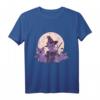 Schaurig süße Hexen Katzen Halloween T-Shirt - Lustiges Mode-Design für Halloween Partys und Katzenliebhaber