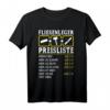 Fliesenleger Preisliste Stundenlohn T-Shirt mit Werkzeugmotiven  Lustiges Handwerker Design für Bodenleger und Bauarbeiter