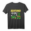 Kinder T-Shirt zum 3. Geburtstag mit Traktor Motiv - Achtung! Ich bin schon 3 Jahre & perfektes Geschenk für kleine Traktorfahrer