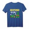 Kinder T-Shirt zum 3. Geburtstag mit Traktor Motiv - Achtung! Ich bin schon 3 Jahre & perfektes Geschenk für kleine Traktorfahrer