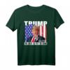 Trump The Best Is Yet To Come USA Flagge T-Shirt  Patriotisches Design für Trump Fans, Wähler & Unterstützer bei den US Wahlen 2020