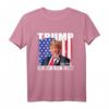 Trump The Best Is Yet To Come USA Flagge T-Shirt  Patriotisches Design für Trump Fans, Wähler & Unterstützer bei den US Wahlen 2020