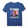 Trump The Best Is Yet To Come USA Flagge T-Shirt  Patriotisches Design für Trump Fans, Wähler & Unterstützer bei den US Wahlen 2020