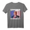 Trump The Best Is Yet To Come USA Flagge T-Shirt  Patriotisches Design für Trump Fans, Wähler & Unterstützer bei den US Wahlen 2020