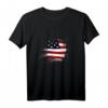 Amerikanisches Flagge USA T-Shirt im Splash-Design  Perfektes Souvenir & Geschenk für USA-Reisende, Austauschschüler & Fans