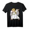 Christkind und Weihnachtsmann T-Shirt  Festliches Geschenk für Weihnachten und den HapBunny, perfekt für Familienfeiern am Weihnachtsabend