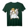 Christkind und Weihnachtsmann T-Shirt  Festliches Geschenk für Weihnachten und den HapBunny, perfekt für Familienfeiern am Weihnachtsabend