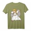 Christkind und Weihnachtsmann T-Shirt  Festliches Geschenk für Weihnachten und den HapBunny, perfekt für Familienfeiern am Weihnachtsabend