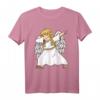 Christkind und Weihnachtsmann T-Shirt  Festliches Geschenk für Weihnachten und den HapBunny, perfekt für Familienfeiern am Weihnachtsabend