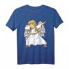 Christkind und Weihnachtsmann T-Shirt  Festliches Geschenk für Weihnachten und den HapBunny, perfekt für Familienfeiern am Weihnachtsabend