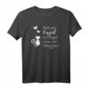 Nicht jeder Engel hat Flügel, meiner hat Schnurrhaare  Lustiges Katzen T-Shirt für Katzenliebhaber, Freunde & Tierfans