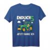 Kinder T-Shirt zum 5. Geburtstag mit Traktor Sprüchen - Lustiges Landmaschinen Design für Jungs und Mädchen, Landwirt-Nachwuchs