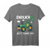 Kinder T-Shirt zum 5. Geburtstag mit Traktor Sprüchen - Lustiges Landmaschinen Design für Jungs und Mädchen, Landwirt-Nachwuchs