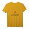Damen Hashtag UNPERFEKT V-Ausschnitt T-Shirt - Lustiges Geschenk für Frauen, die nicht perfekt sein wollen, mit Herz-Design