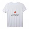 Damen Hashtag UNPERFEKT V-Ausschnitt T-Shirt - Lustiges Geschenk für Frauen, die nicht perfekt sein wollen, mit Herz-Design