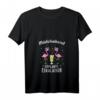 Damen Flamingo Mädelsabend Party T-Shirt mit V-Ausschnitt - Lustiges Statement-Shirt für Junggesellenabschied & Partys