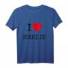 I Love Berlin Grafik T-Shirt - Trendiges Souvenir & Cooles Design für Damen & Herren für Sommer, Party, Schule & Freizeit