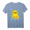 Süßes Gummiente Badeentchen T-Shirt für Kinder  Lustiges Quietscheentchen Design für Wasser- und Badespaß, ideales Geschenk