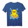 Süßes Gummiente Badeentchen T-Shirt für Kinder  Lustiges Quietscheentchen Design für Wasser- und Badespaß, ideales Geschenk