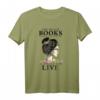 Books Lovers Bookworm Geek Nerd Read Books T-Shirt  Geschenk für Frauen, die Lesen wie Atmen lieben