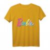 Kinder Barbie T-Shirt für Mädchen  Offizielles Logo, viele Größen & Farben, Bequemer Rundhals-Schnitt